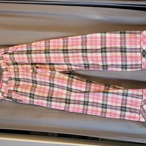 Victoria's Secret pink, blue, white Plaid pajama lounge pants